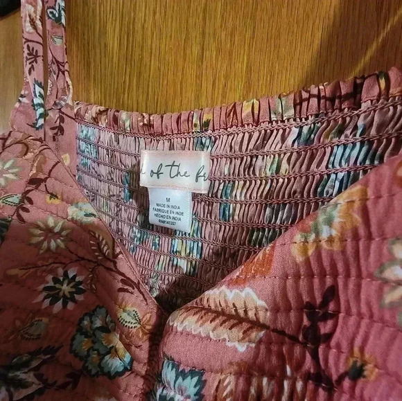 Land Of The Free Summer Midi Dress Size M Colorful - Picture 6 of 6